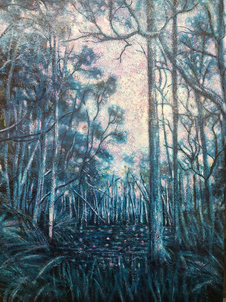 Burpai Landscape - Blue Burpai Landscape - Blue