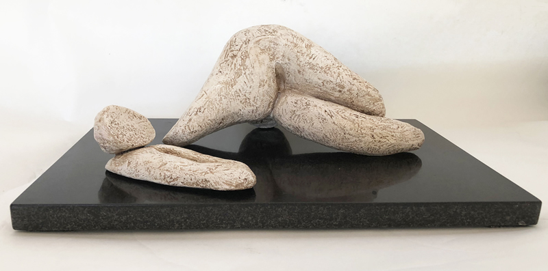 Recumbent nude front Recumbent nude front